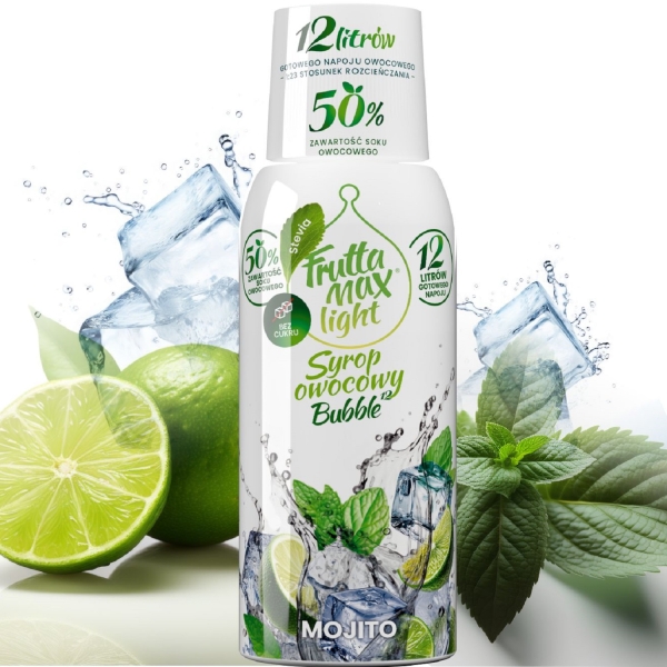Syrop FruttaMax MOJITO LIGHT 500ml na 12 litrów